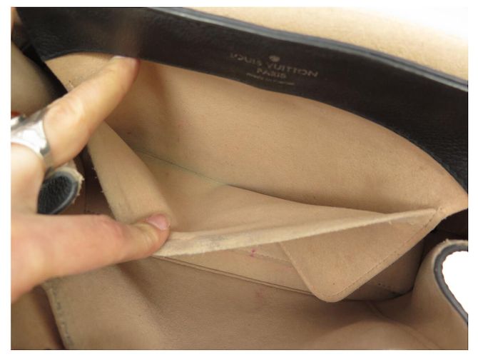 BORSA A MANO LOUIS VUITTON LOCKME EVER BB IN PELLE NERA M53937 BORSA A SPALLA Nero - vista 13