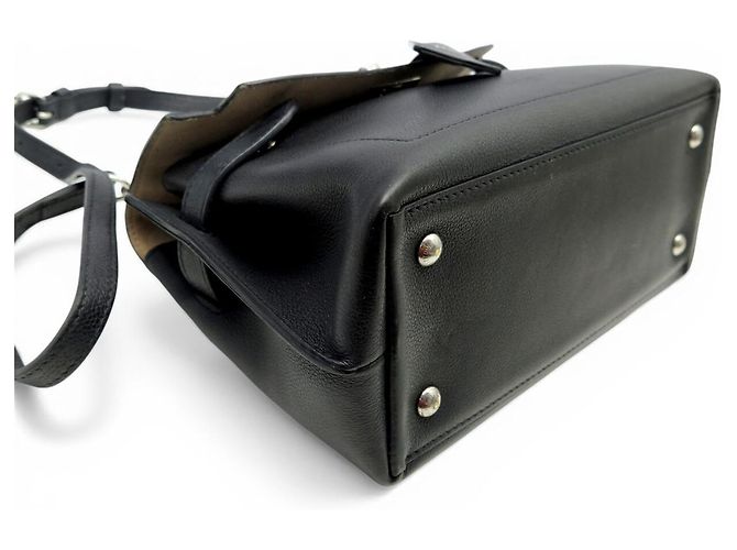 BORSA A MANO LOUIS VUITTON LOCKME EVER BB IN PELLE NERA M53937 BORSA A SPALLA Nero - vista 3