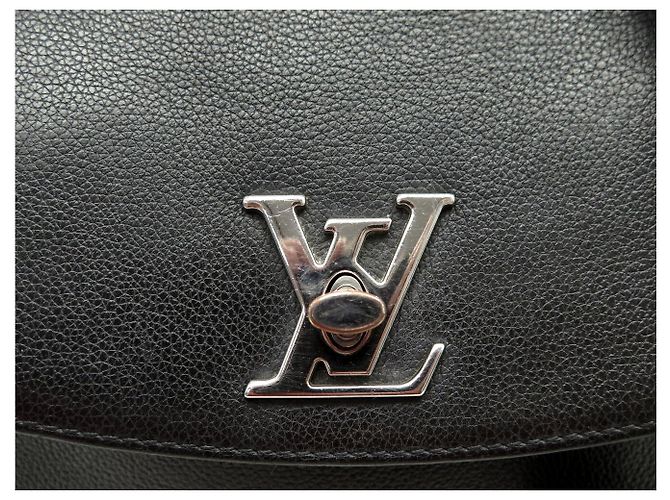 BORSA A MANO LOUIS VUITTON LOCKME EVER BB IN PELLE NERA M53937 BORSA A SPALLA Nero - vista 6