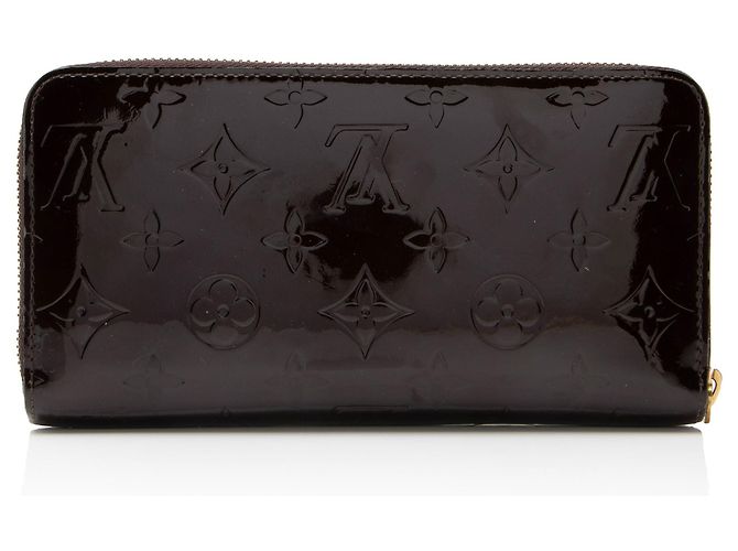Portafoglio Zippy Monogram Vernis Louis Vuitton Rosso - Ansicht 3