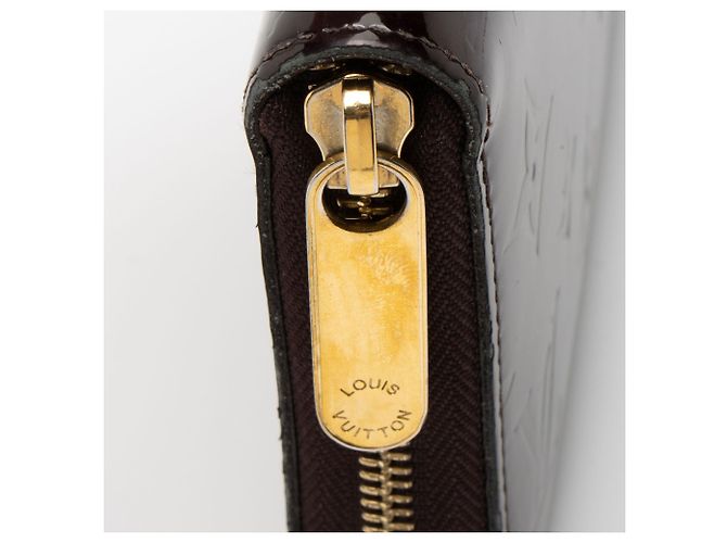 Portafoglio Zippy Monogram Vernis Louis Vuitton Rosso - Ansicht 7