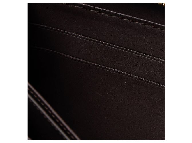 Portafoglio Zippy Monogram Vernis Louis Vuitton Rosso - Ansicht 8