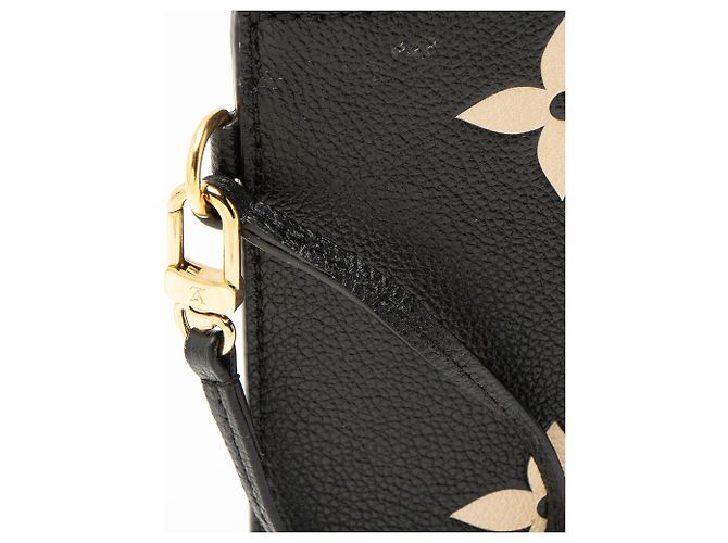 Néonoé Pochette Neonoe MM Bicolore Monogram Empreinte Gigante Louis Vuitton Marrone Beige - vista 9