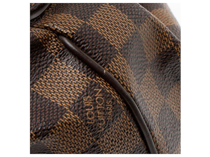 Borsa Trevi PM Damier Ebene di Louis Vuitton Marrone - vista 10
