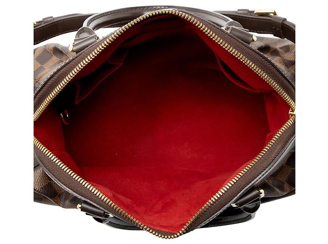Borsa Trevi PM Damier Ebene di Louis Vuitton Marrone - vista 7