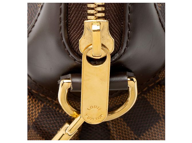 Borsa Trevi PM Damier Ebene di Louis Vuitton Marrone - vista 9