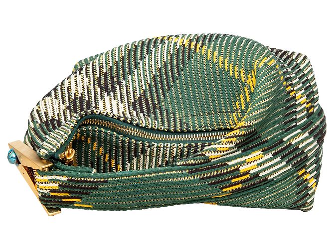 Borsa Duffle Mini Peg Burberry - Anni '20 Verde - vista 6