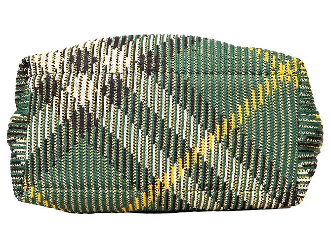 Borsa Duffle Mini Peg Burberry - Anni '20 Verde - vista 7
