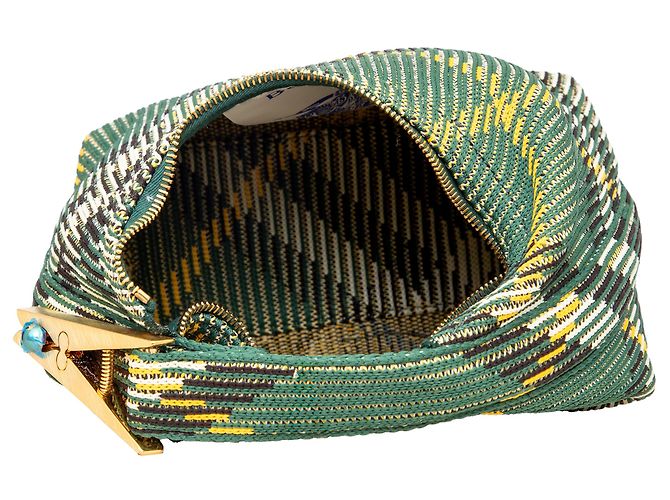Borsa Duffle Mini Peg Burberry - Anni '20 Verde - vista 8