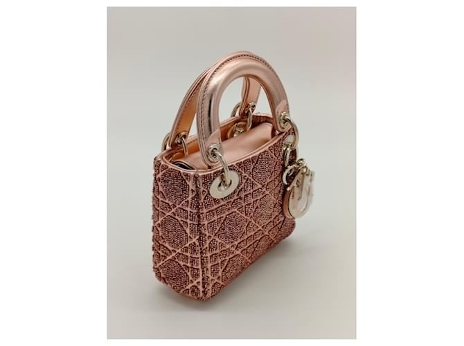 Borsa Micro Dior - Anni '20 Rosa - vista 3