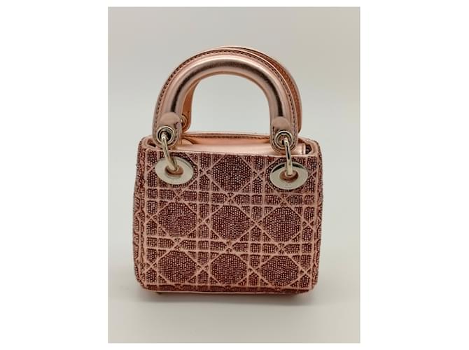 Borsa Micro Dior - Anni '20 Rosa - vista 4