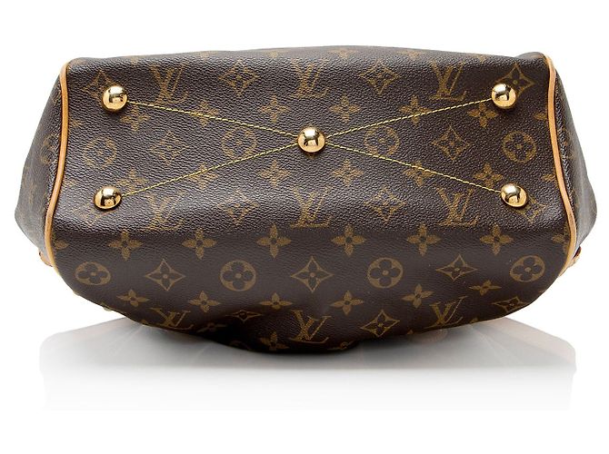 Borsa Tivoli PM in tela Monogram Louis Vuitton Marrone - vista 4
