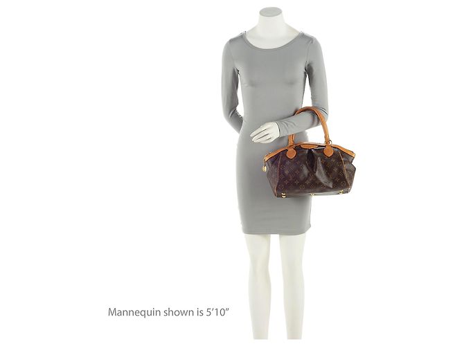 Borsa Tivoli PM in tela Monogram Louis Vuitton Marrone - vista 5