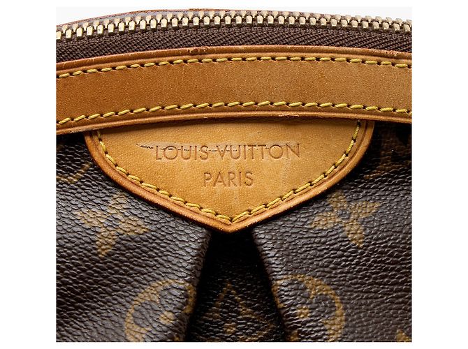 Borsa Tivoli PM in tela Monogram Louis Vuitton Marrone - vista 9