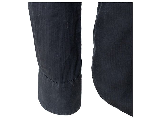 Balmain Baumwollhemd - 10er Jahre Schwarz - Ansicht 5