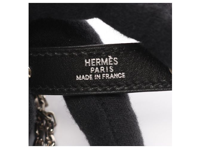 Charm in metallo in pelle Nomade di Hermès Nero - vista 2