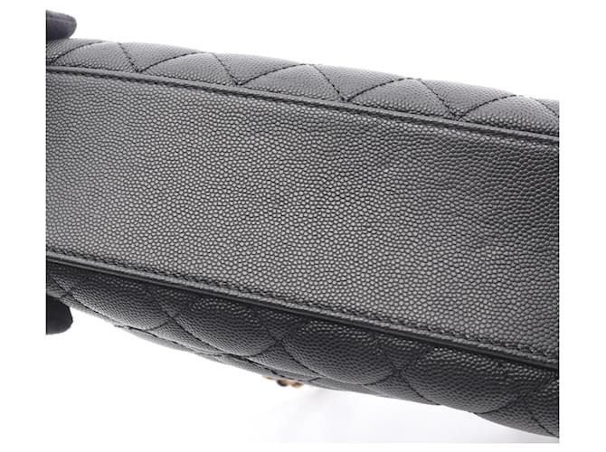 Borsa a tracolla Chanel Coco Handle nera Nero - vista 2