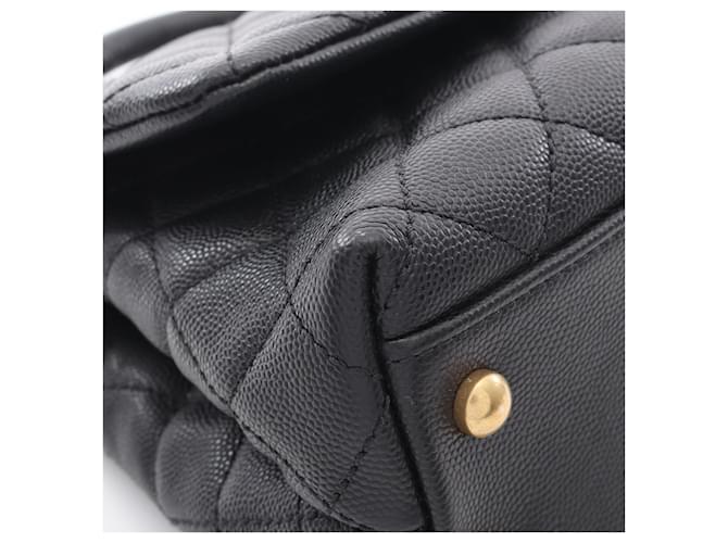 Borsa a tracolla Chanel Coco Handle nera Nero - vista 6