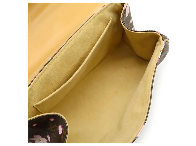Borsa Retro PM Monogramma Cherry Blossom Louis Vuitton Marrone - vista 6