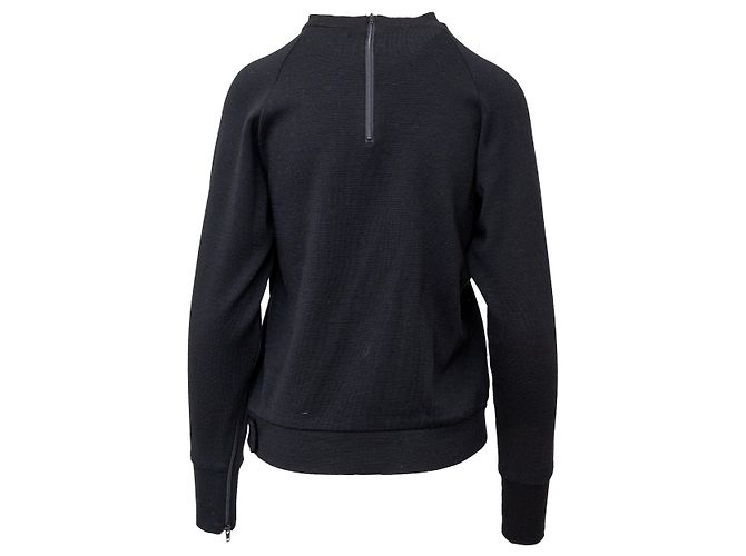 Yohji Yamamoto Wollpullover - 2000er Jahre Schwarz - Ansicht 2