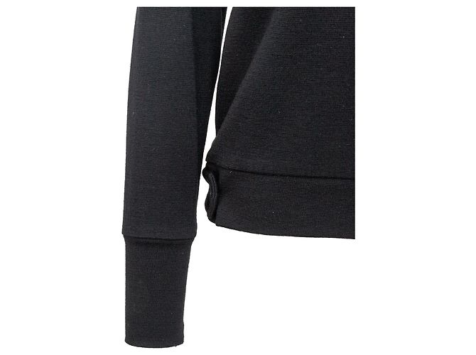 Yohji Yamamoto Wollpullover - 2000er Jahre Schwarz - Ansicht 3