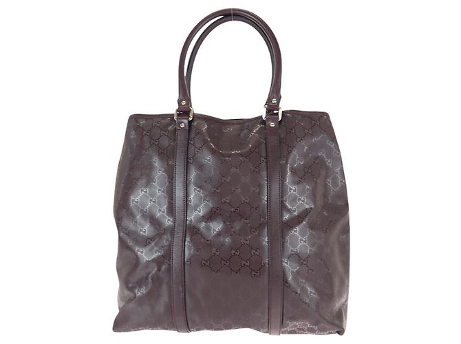 Borsa a Spalla Gucci GG Stampata Rosso - vista 2