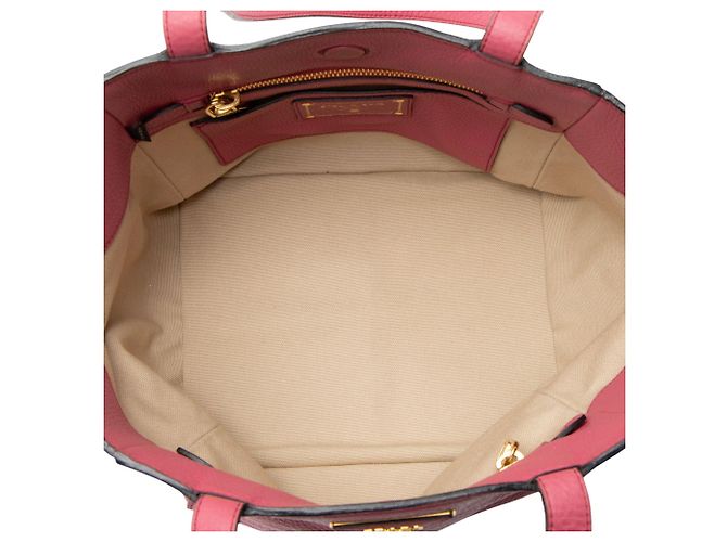 Prada Vitello Daino Tote Pink - Ansicht 6