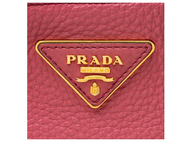 Prada Vitello Daino Tote Pink - Ansicht 8