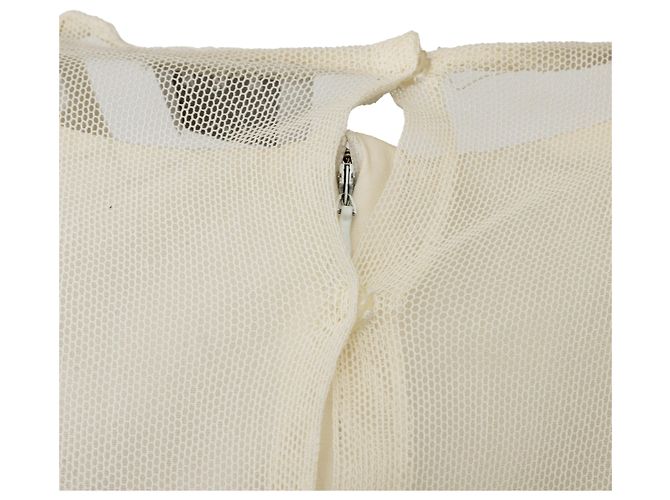 Top de doble capa Marni - '10s Blanco Crudo - vista 10