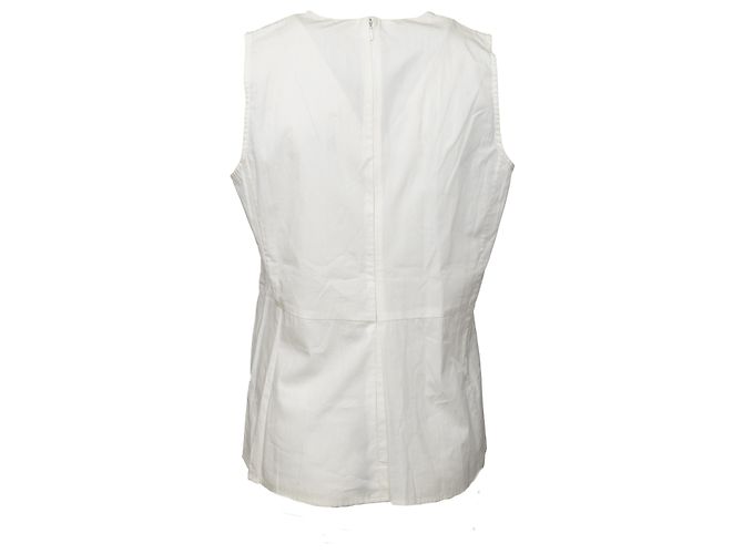 Top de doble capa Marni - '10s Blanco Crudo - vista 4