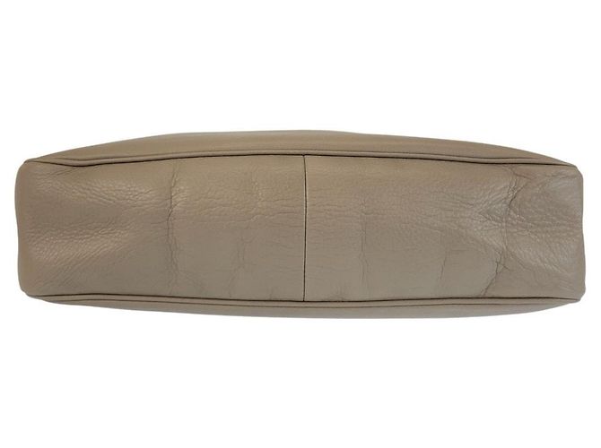 Borsa a Spalla in Pelle Gucci Bamboo Diana Marrone Beige - vista 9