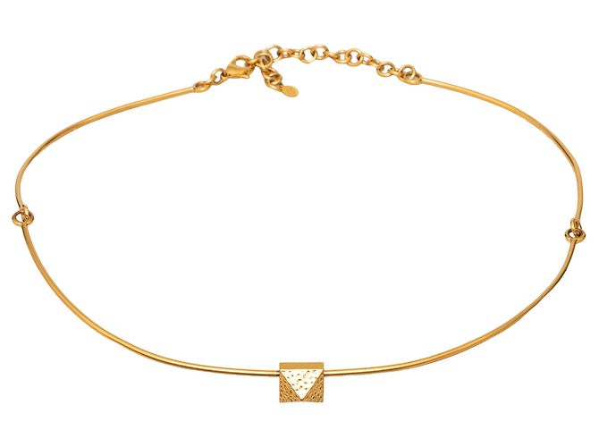 Valentino Garavani Valentino Rigid Gold-plated Gürtel - '10s Golden Metallisch - Ansicht 3