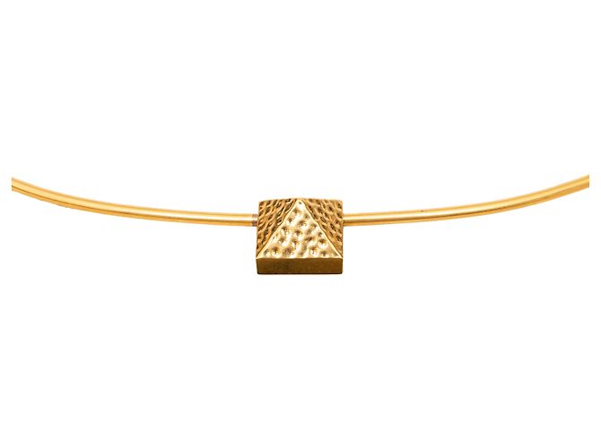 Valentino Garavani Valentino Rigid Gold-plated Gürtel - '10s Golden Metallisch - Ansicht 5