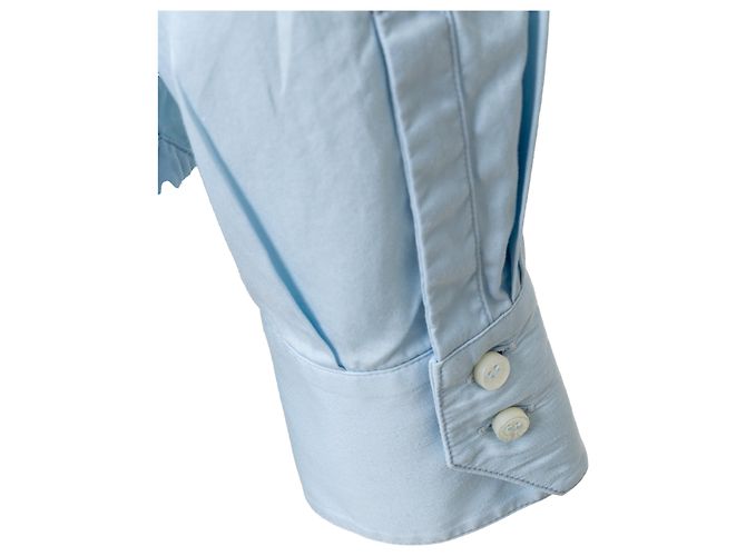 Camicia a doppio bottone Gianfranco Ferré - anni 2000 Blu - vista 6
