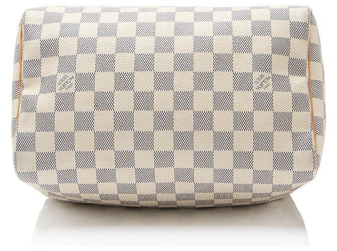 Louis Vuitton Damier Azur Speedy 25 Tasche Blau - Ansicht 4