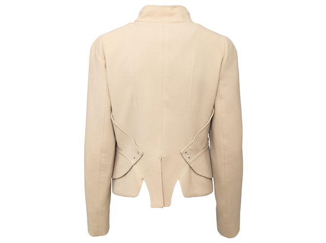 Givenchy Wool Jacket - '10s Brown Beige - view 2