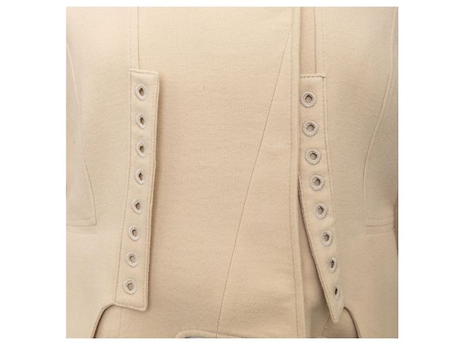 Givenchy Wool Jacket - '10s Brown Beige - view 3