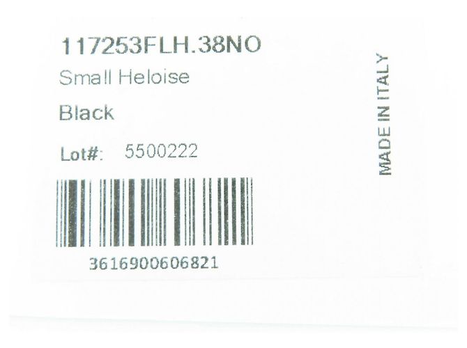 Céline CELINE 11725 Pelle Triomphe Eloise Piccola Borsa in Pelle Nero - vista 14
