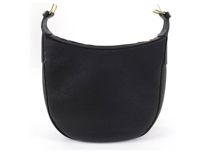 Céline CELINE 11725 Pelle Triomphe Eloise Piccola Borsa in Pelle Nero - vista 3