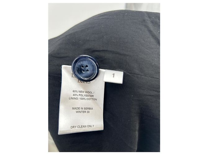 Blazer de lana azul Laurence Bras - vista 6