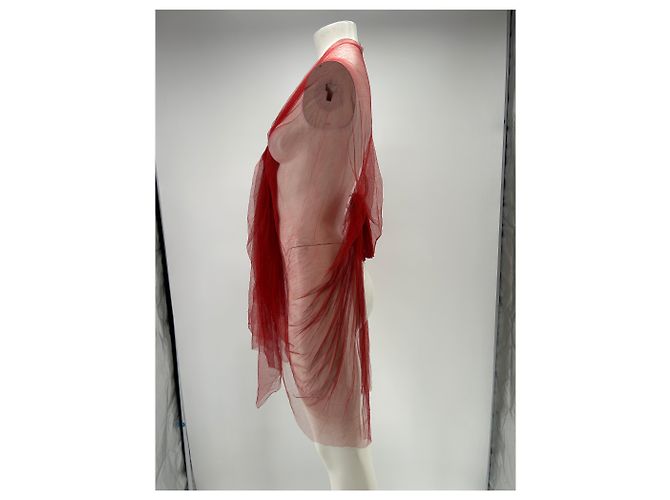 Autre Marque Pareo de seda roja - vista 3