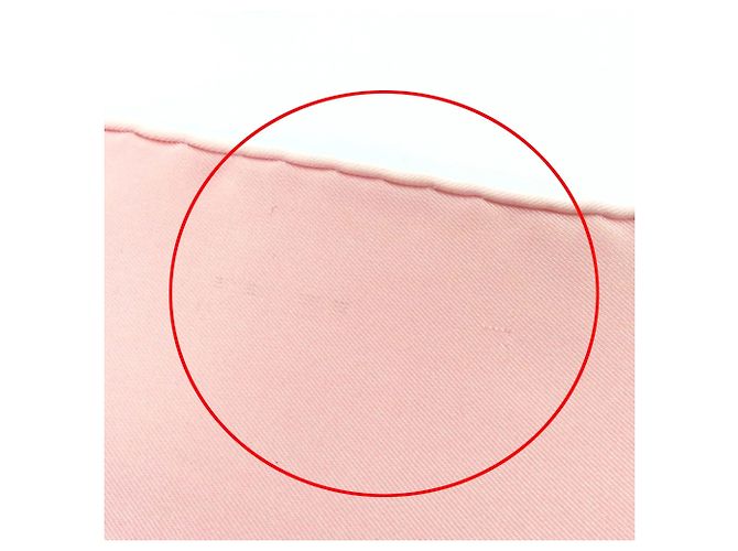 Silk In Foulard in seta rosa Hermès Carre 90 Brides de Gala - vista 9