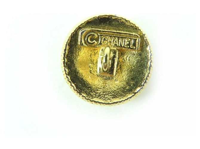 Set di 5 pezzi in metallo dorato con bottone Coco Mark di Chanel D'oro - vista 4