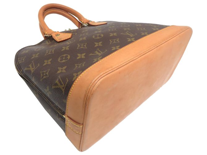 Borsa a mano Alma PM donna Louis Vuitton Marrone - vista 3