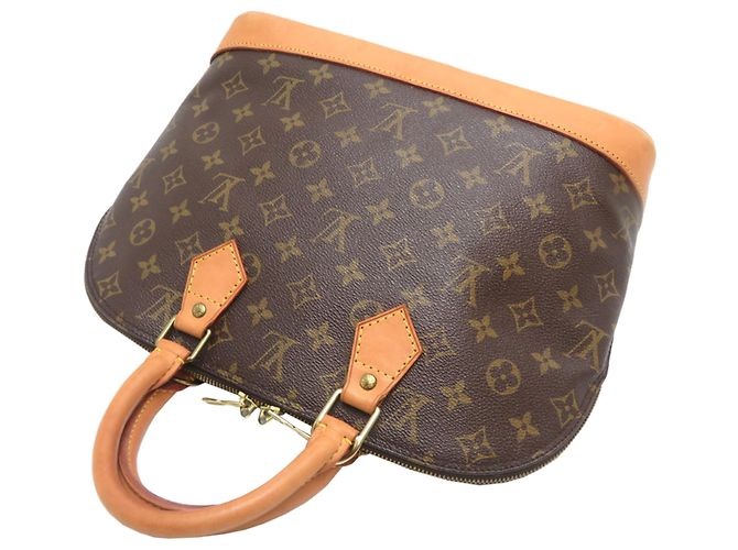 Borsa a mano Alma PM donna Louis Vuitton Marrone - vista 4