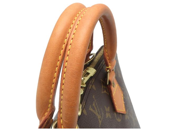 Borsa a mano Alma PM donna Louis Vuitton Marrone - vista 5