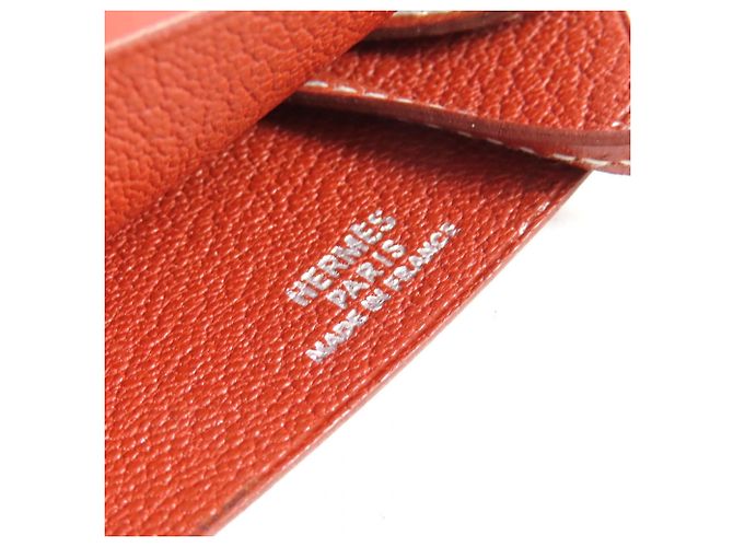 Hermès Vintage Leder Clochette Halskette Braun - Ansicht 6