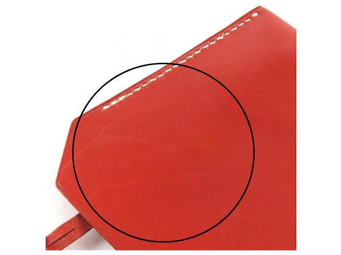 Hermès Vintage Leder Clochette Halskette Braun - Ansicht 8