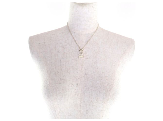 Hermès Collar Amulette Birkin 925 Hermes Plata - vista 3