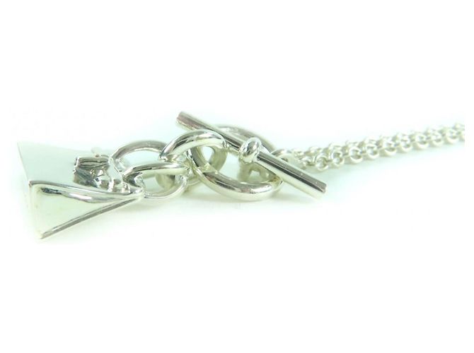 Hermès Collar Amulette Birkin 925 Hermes Plata - vista 4